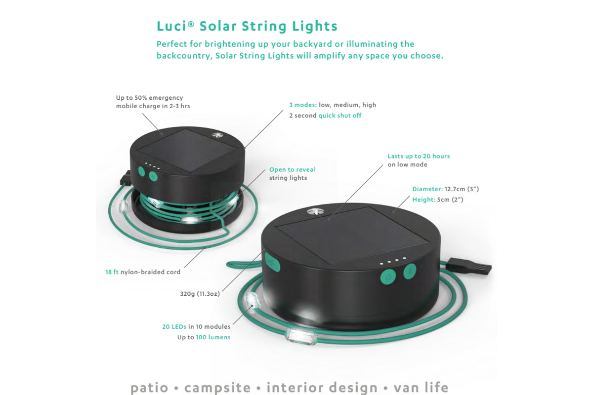 Luci Solar String Lights