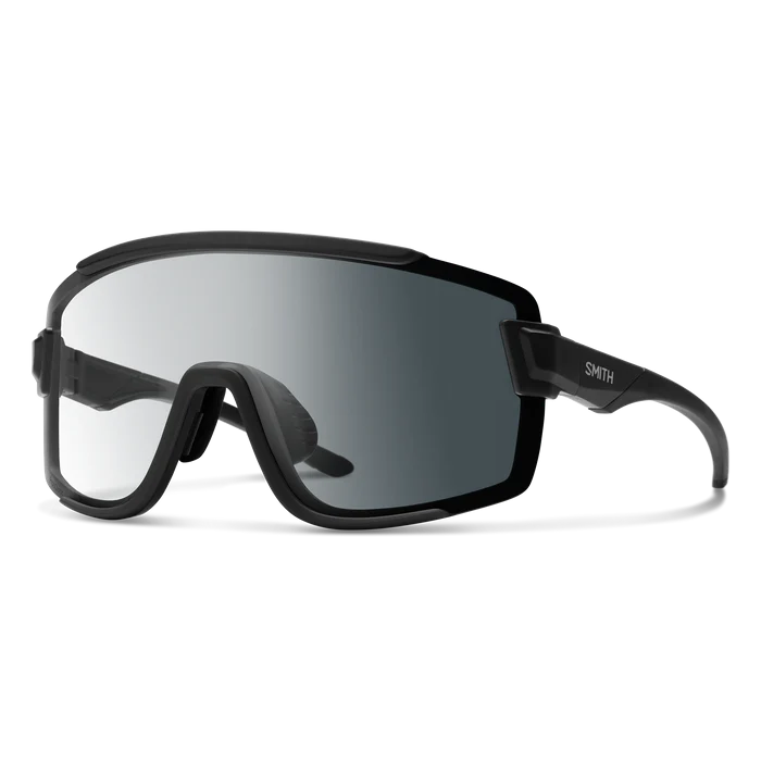 Smith Wildcat Sunglasses CP Photochromic Clear To Gray Clear Matte Black