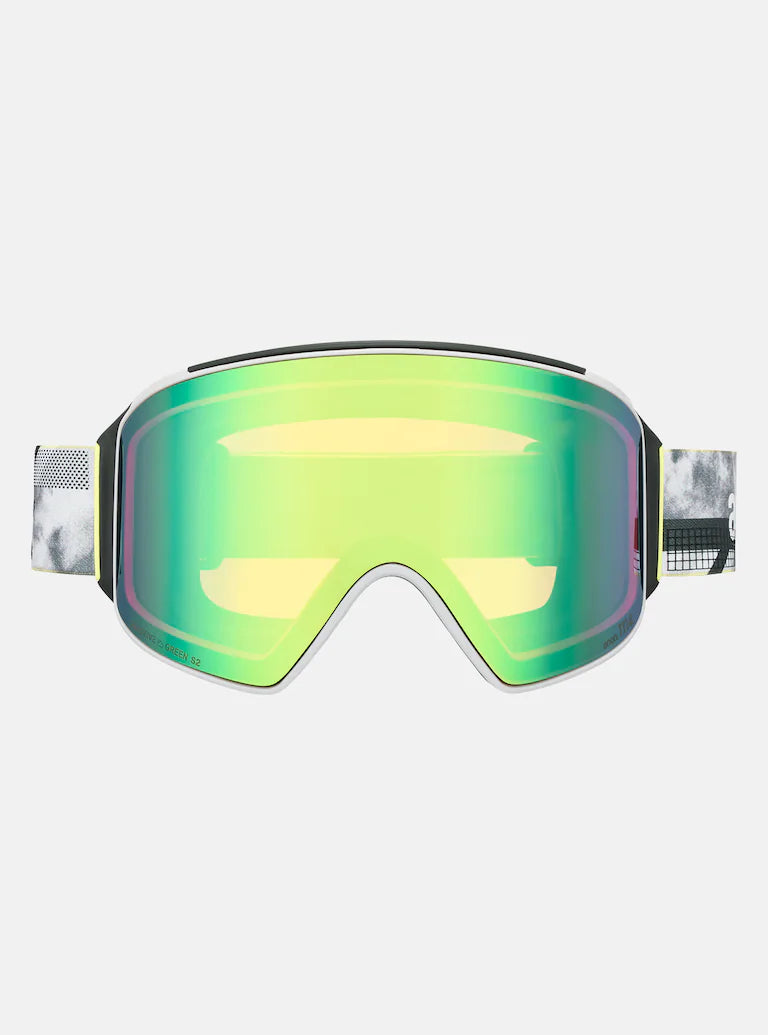 Anon Unisex M4 Cylindrical Magnatech Goggle Perceive Variable Green Tilt Shift