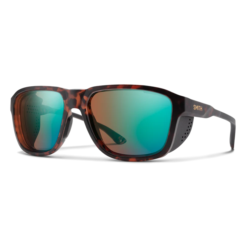 Smith Embark Sunglasses CP Glacier Photochromic Copper Opal Mirror Matte Tortoise