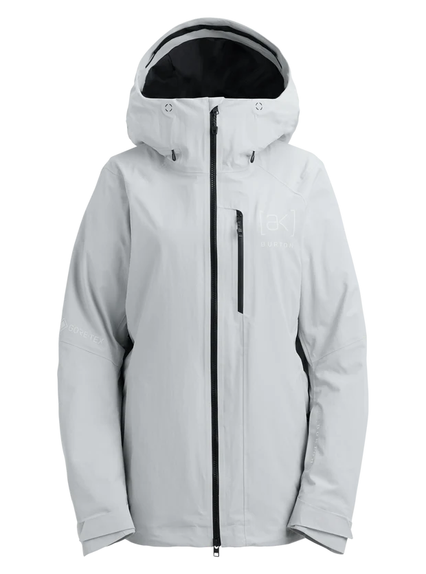 Burton Womens [Ak] Gore Upshift Jacket Gray Cloud