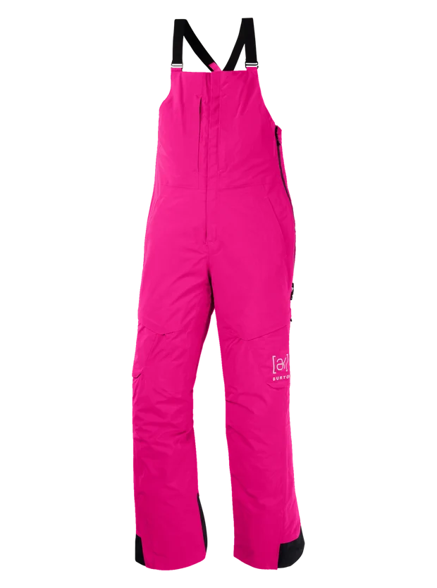 Burton Womens [Ak] Gore Kimi Bibs Very Berry