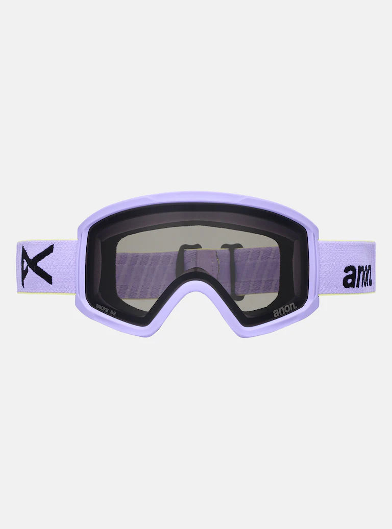 Anon Kids Tracker 2.0 Snow Goggle Smoke Hyper Lilac