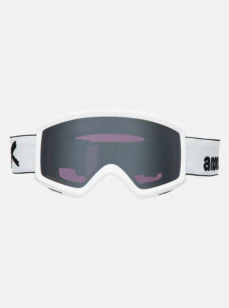 Anon Unisex Helix 2 Prcv W/Spr Low Bridge Snow Goggle Perceive Sunny Onyx White