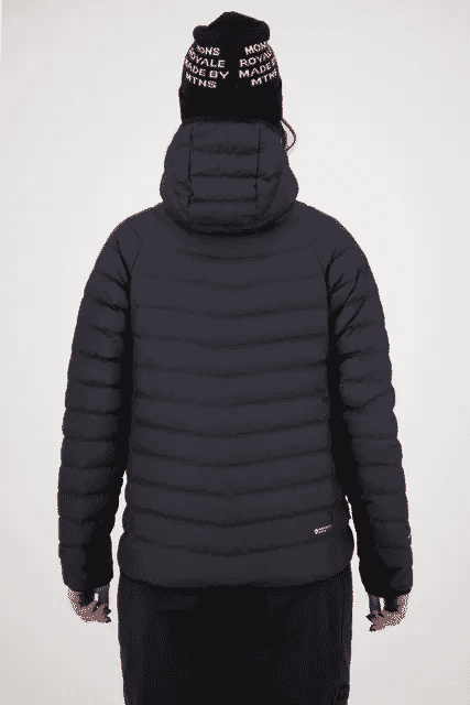 Mons Womens Atmos Wool Down Light Weight Packable Hood