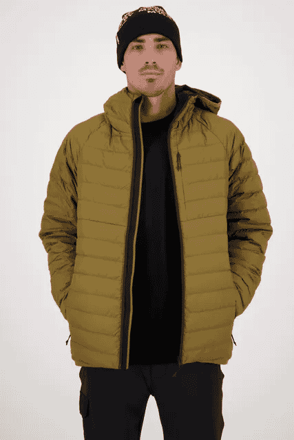 Mons Royale Mens Atmos Wool x Down Insulation Hood