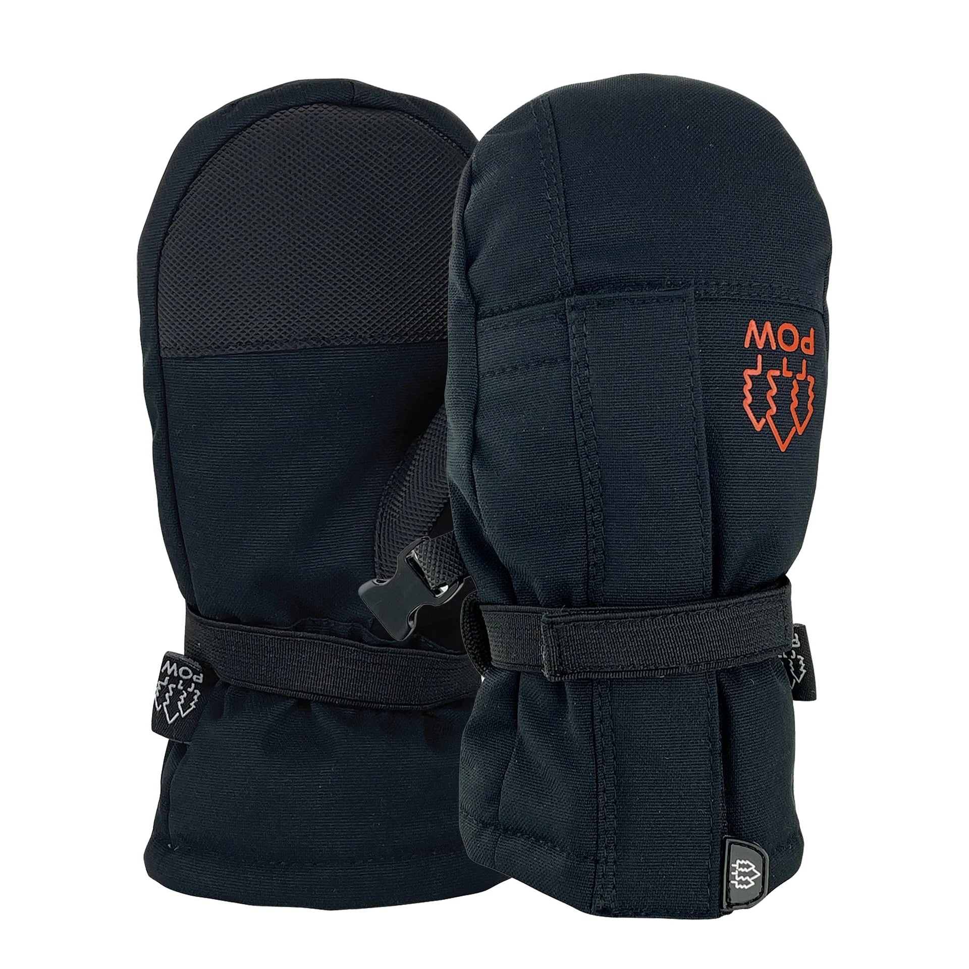POW Kids MC Mitts Black