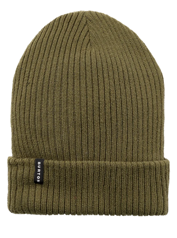 Burton Recycled Rib Beanie One Size Martini Olive