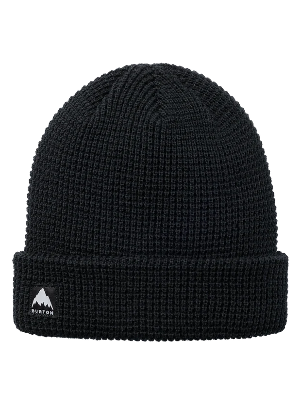 Burton Recycled Waffle Beanie One Size True Black