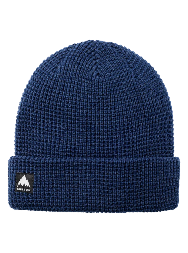 Burton Recycled Waffle Beanie One Size Dress Blue