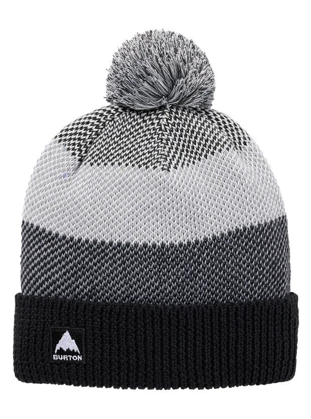 Burton Kids Fleece-Lined Pom Beanie One Size True Black