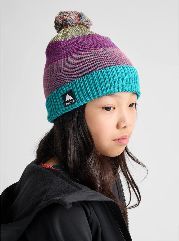 Burton Kids Fleece-Lined Pom Beanie
