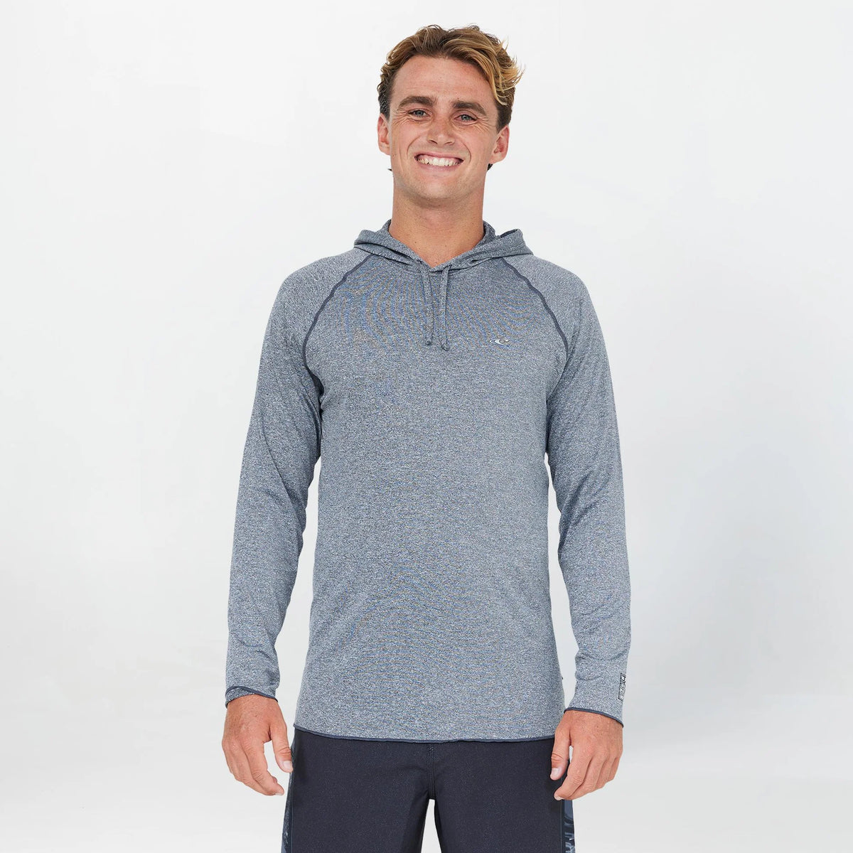 O'Neill 24/7 Tech Hooded LS Surf Tee Graphite