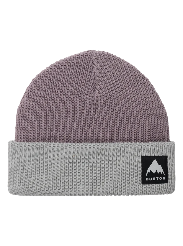 Burton Recycled Vt Beanie One Size Washed Lavender Gray Cloud