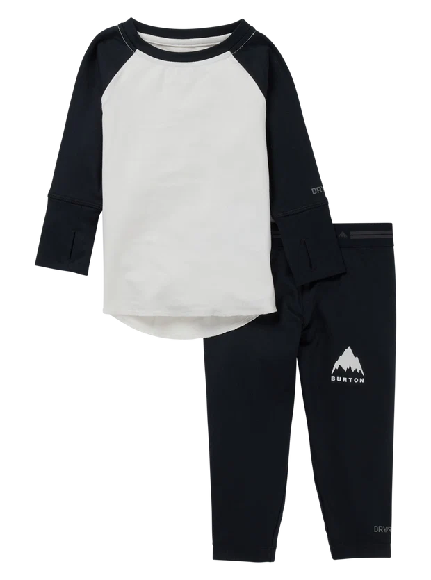Burton Kids Midweight Set Stout White True Black