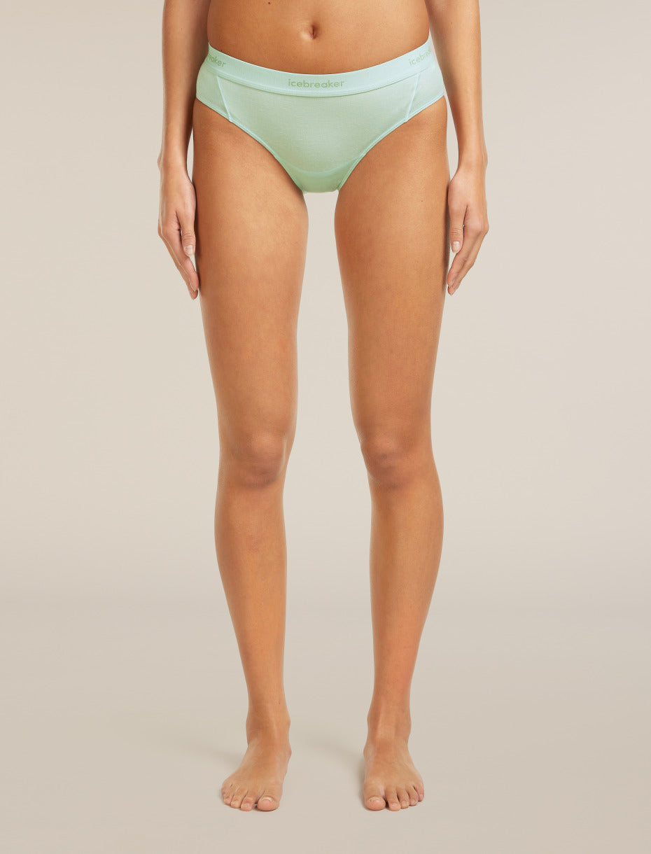 Icebreaker Womens Merino Blend 125 Cool-Lite Sprite Hipster Mint