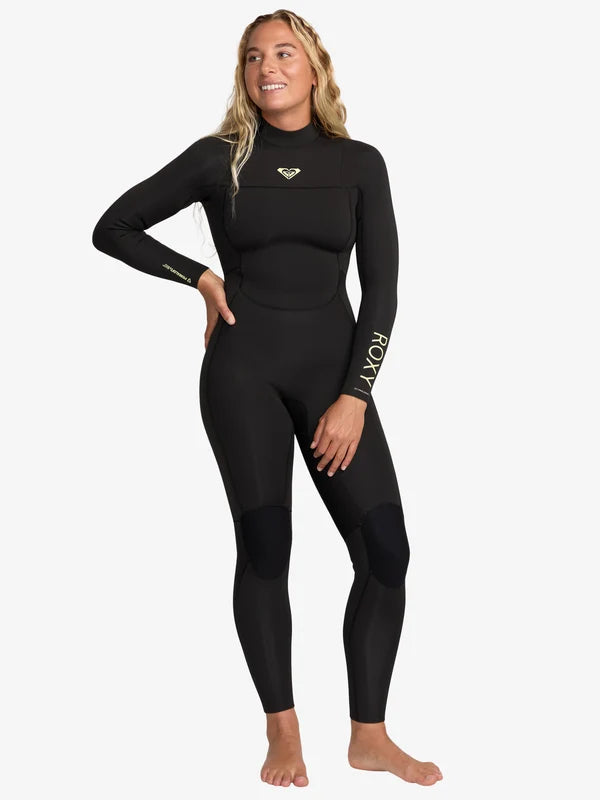 Roxy Womens 3/2 Prologue+ Bz FL Full Wetsuit Black
