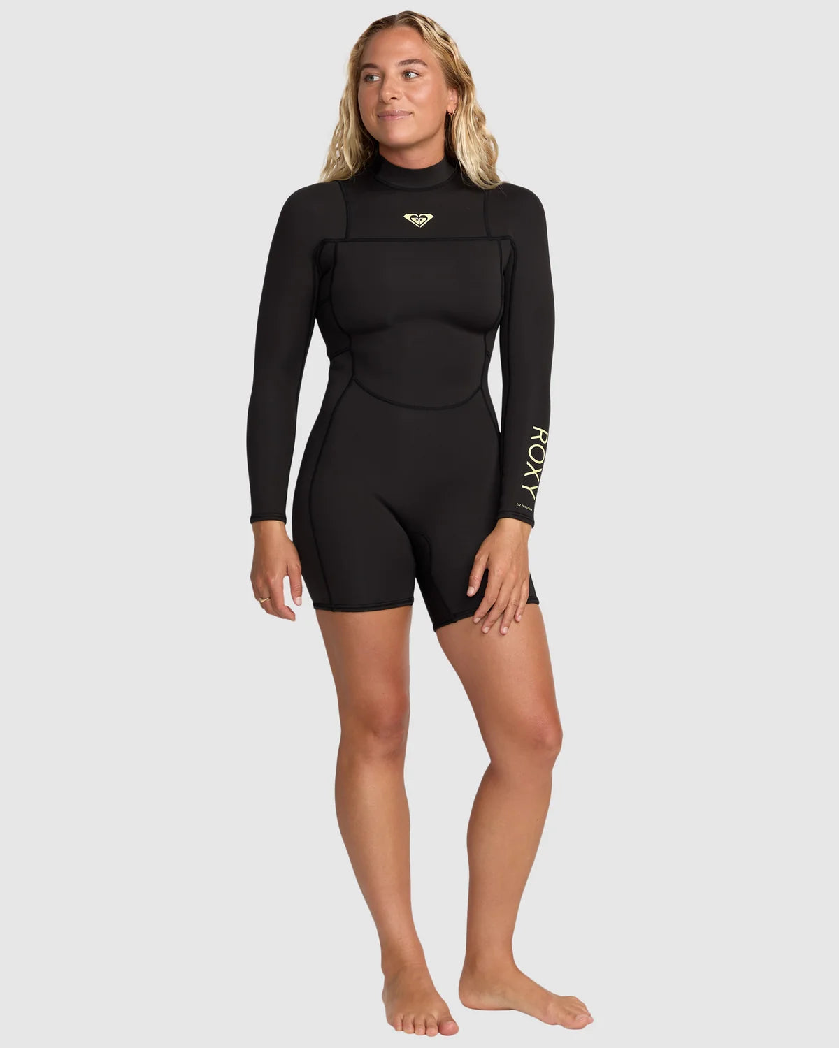 Roxy Womens 2/2 Prologue+ LS FL Springsuit Black