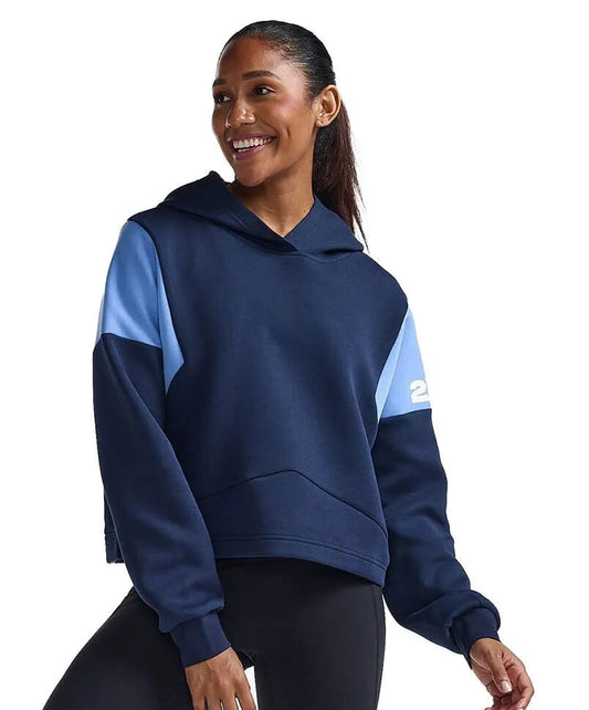 2XU Form Spliced Crop Hoodie