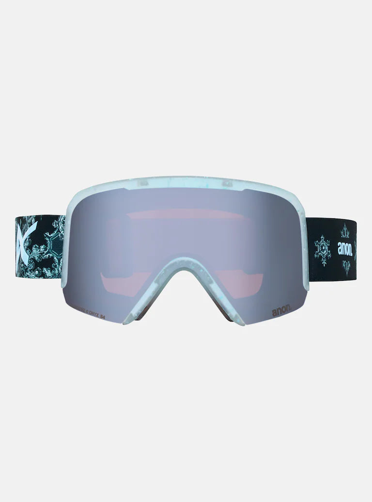 Anon Unisex Nesa S Snow Goggle Perceive Sunny Onyx Snow Flurry