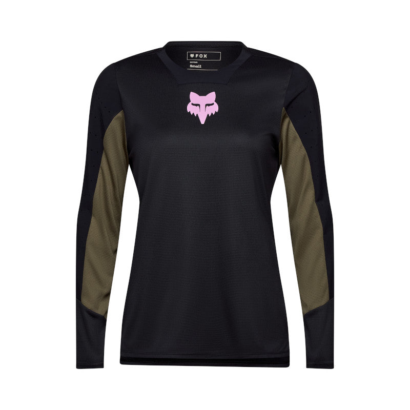 Fox Womens Defend Long Sleeve Jersey Park