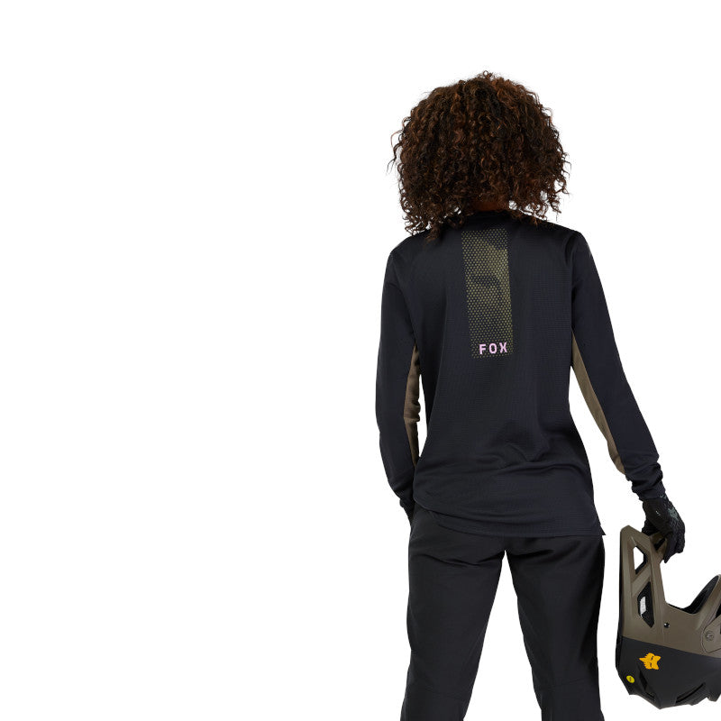 Fox Womens Defend Long Sleeve Jersey Park