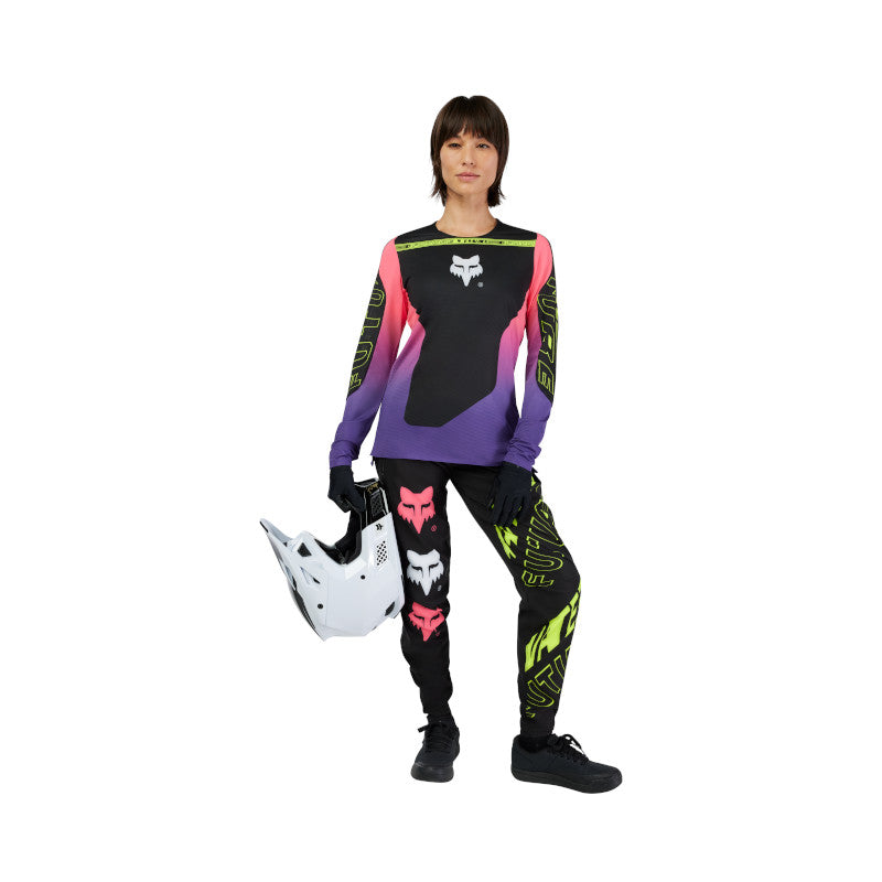 Fox Womens Flexair Long Sleeve Jersey Elevated