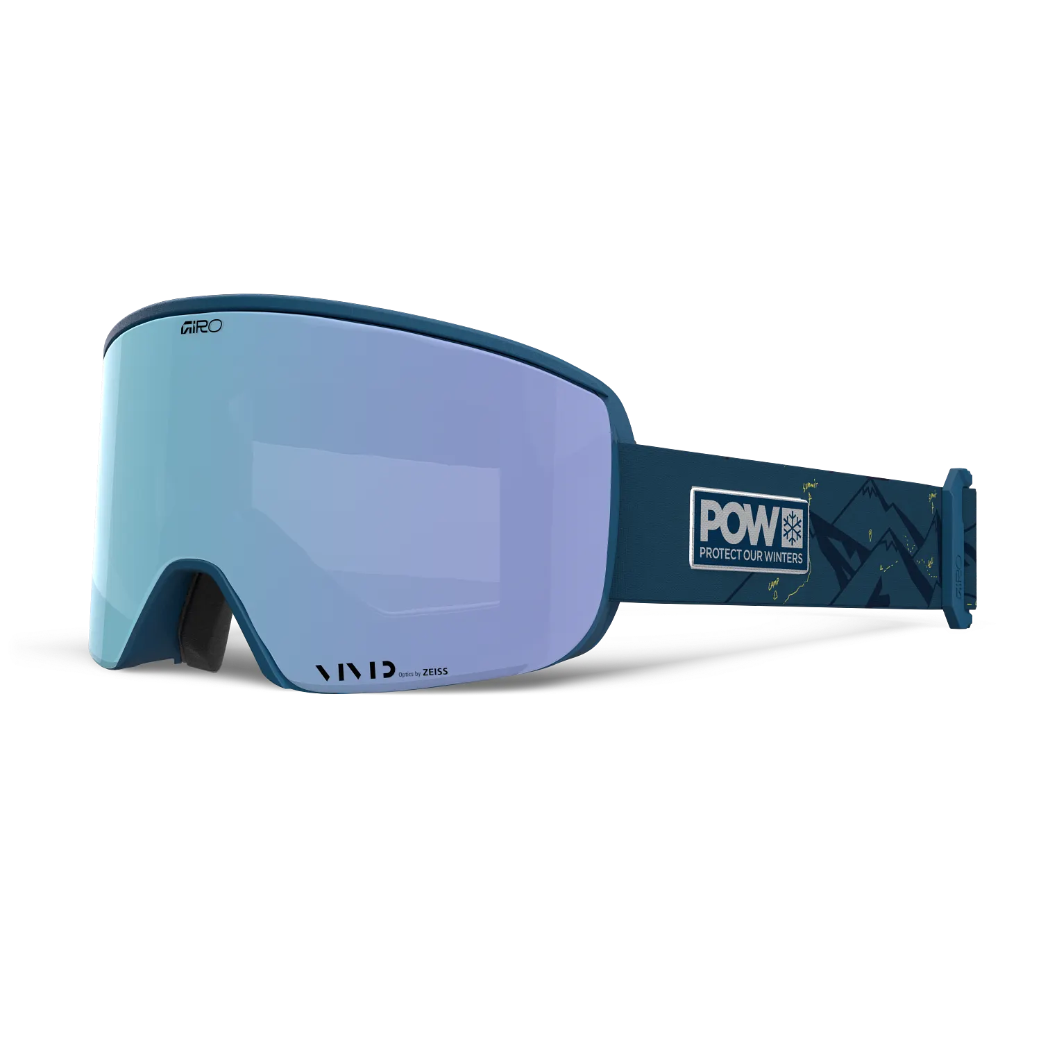 Giro Axis Snow Goggles Vivid Royal Vivid Infrared POW Glacier Blue