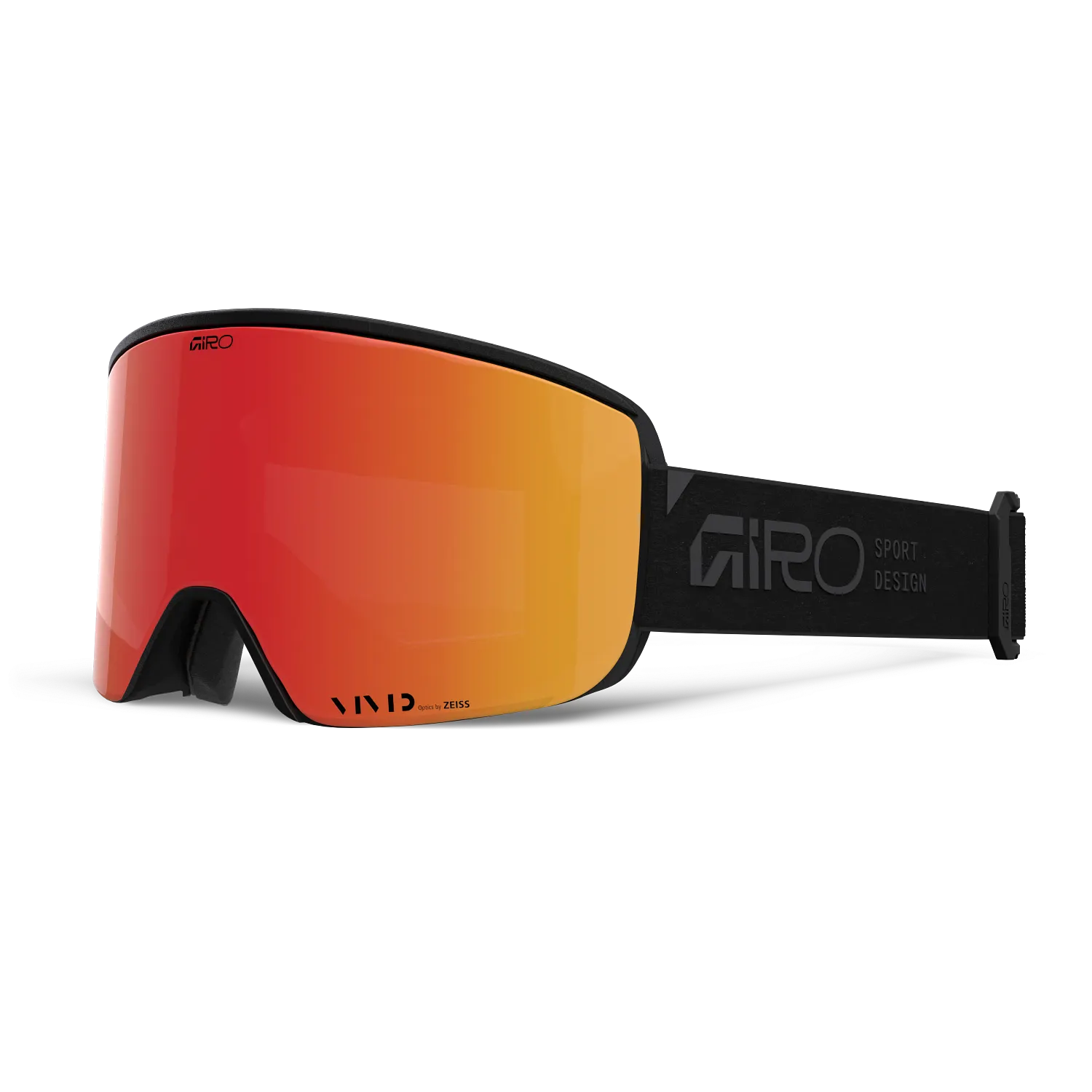 Giro Axis Snow Goggles Vivid Ember Vivid Infrared Stacked black