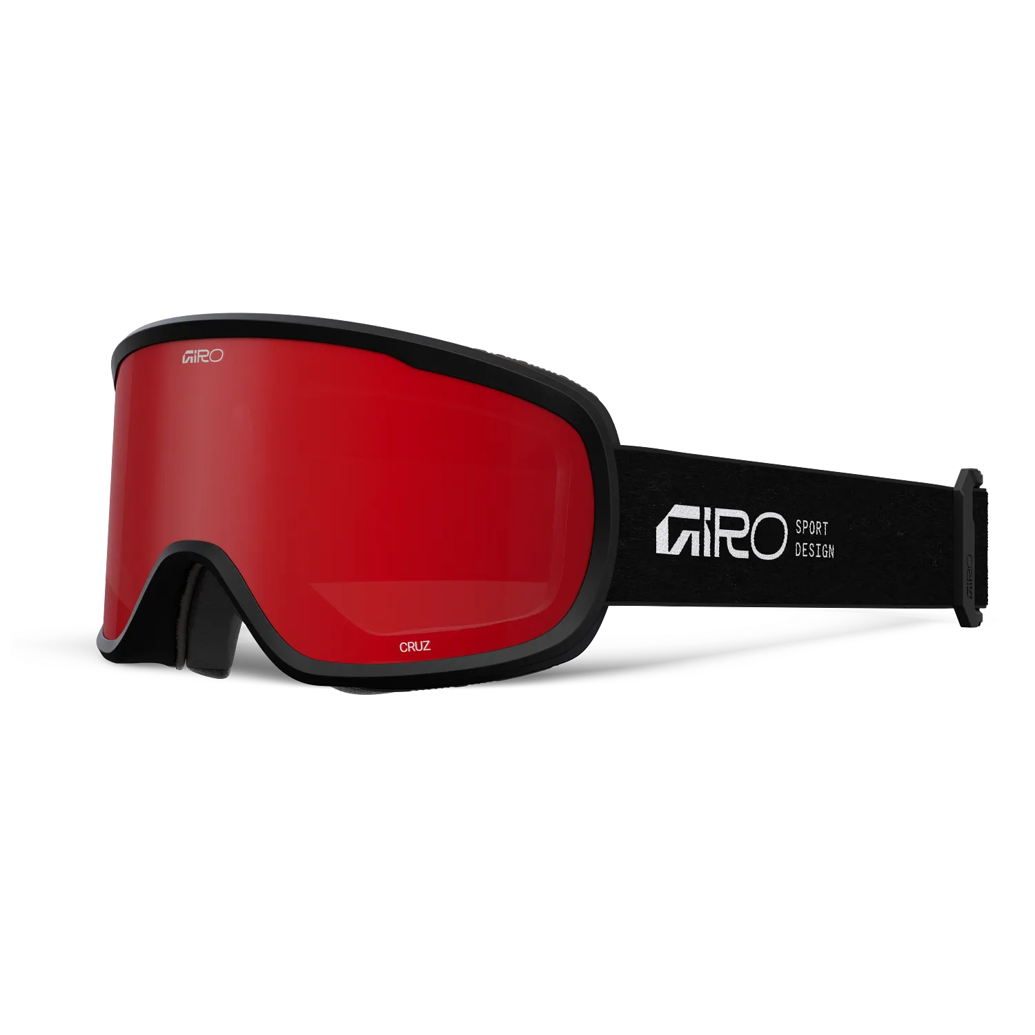 Giro Cruz Snow Goggles Amber Scarlet Stacked black
