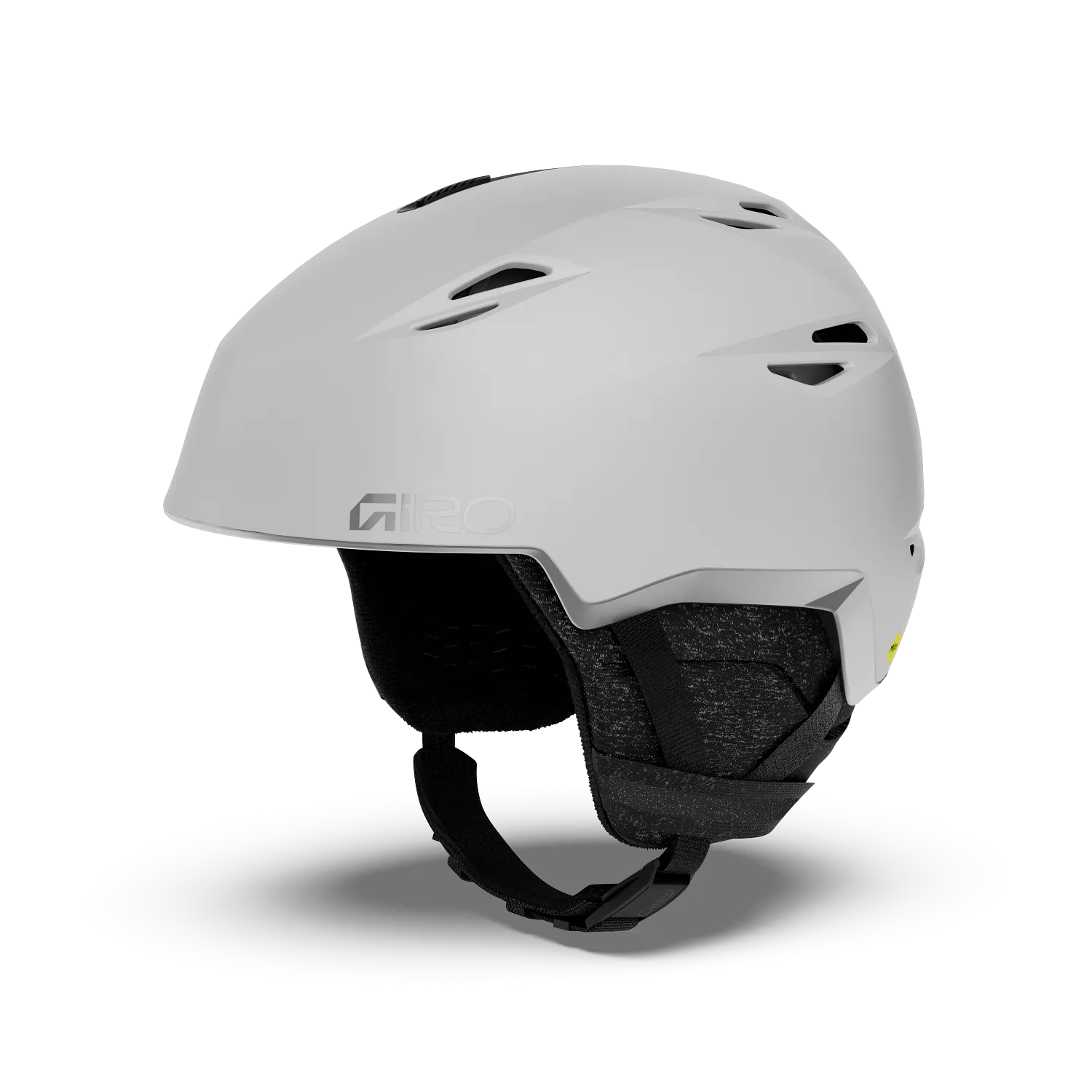 Giro Grid Spherical Snow Helmets Matte Pearl White Silver