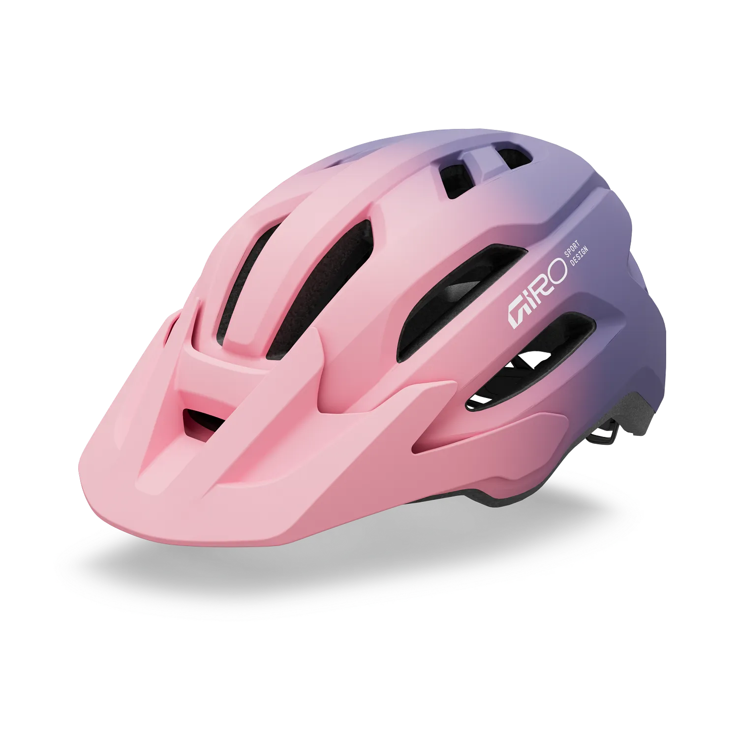 Giro Youth Fixture MIPS II MTB Helmet Youth Matte Light Pink Purple Fade