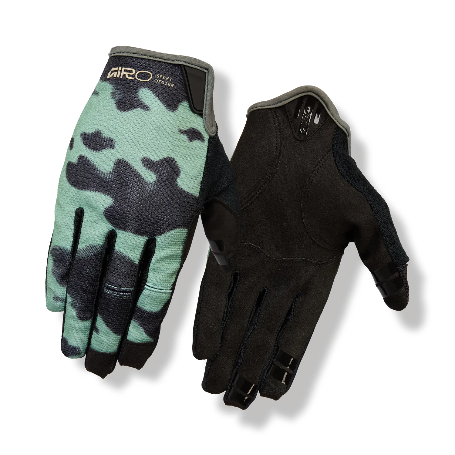 Giro Mens DND Bike Gloves Motion Green