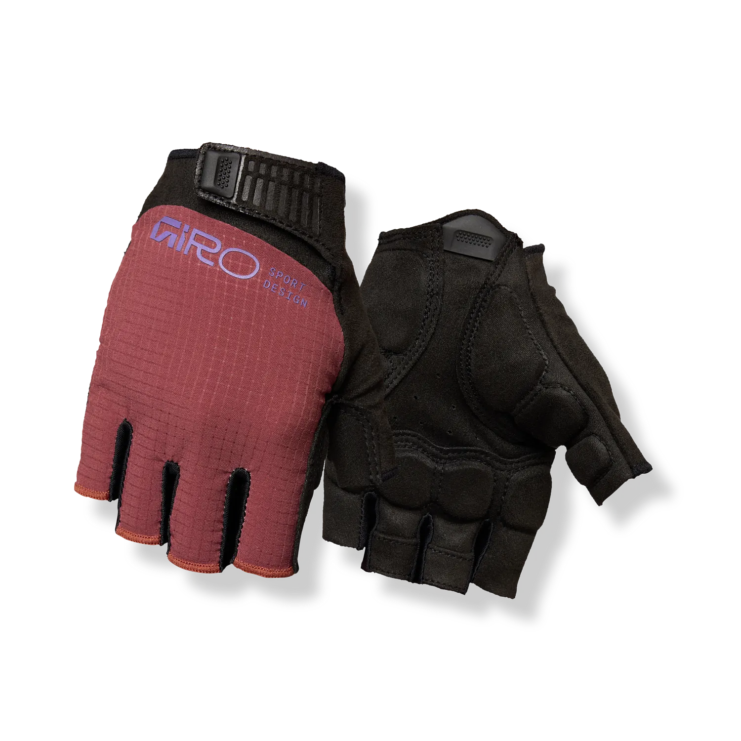 Giro Womens Tessa II Gel Bike Gloves Dark Maroon