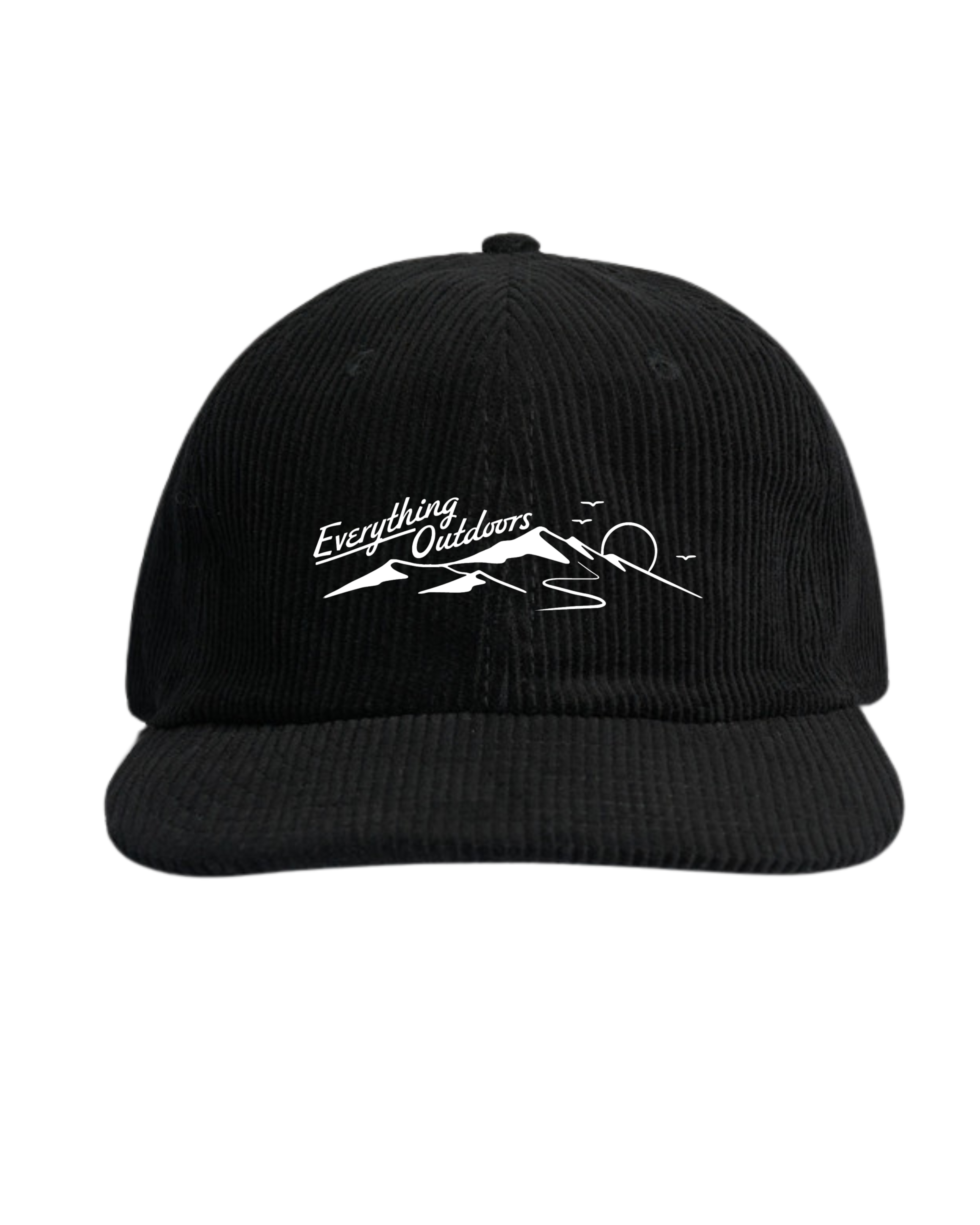 Racers Edge Classic Cord Cap - Everything Outdoors One Size Black