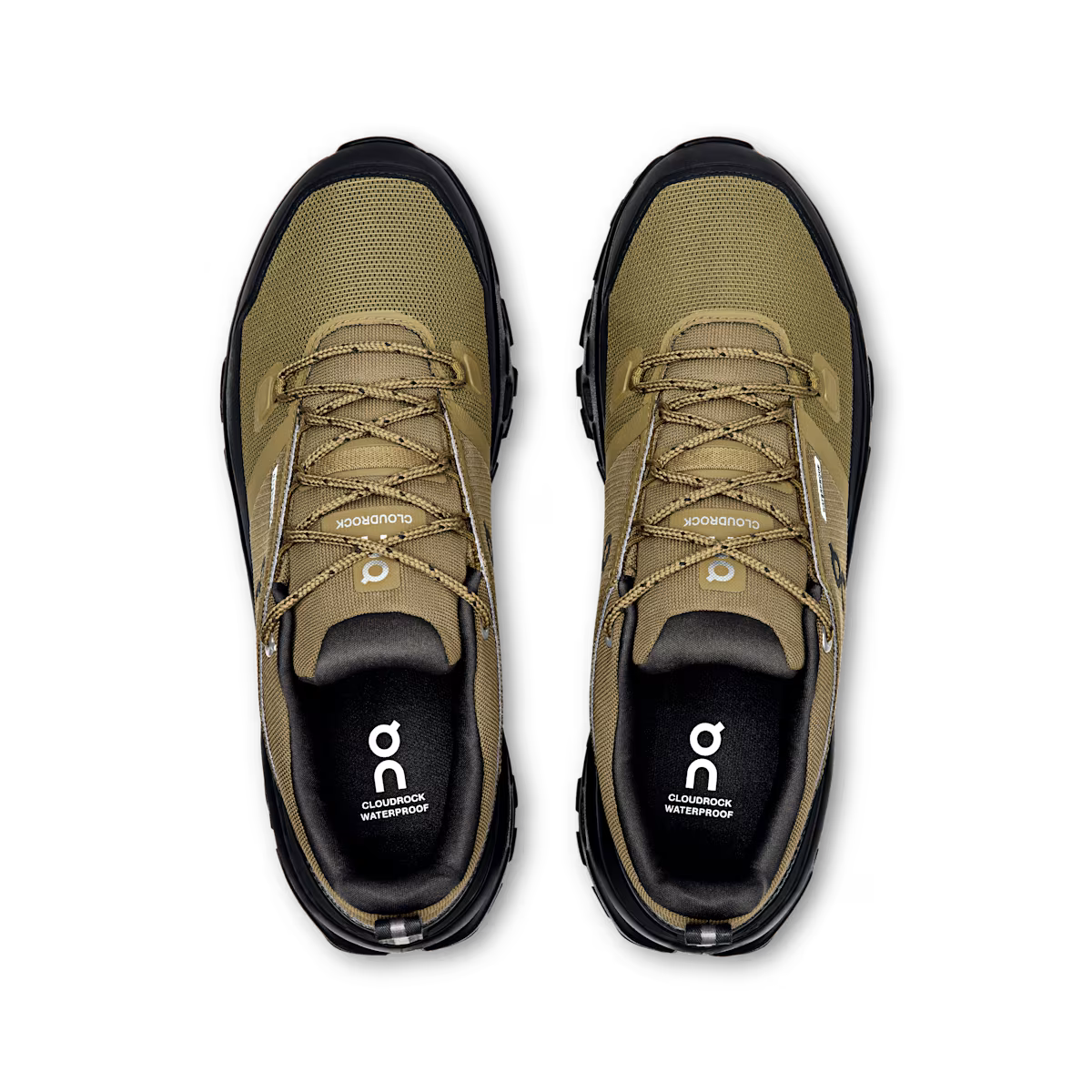 On Running Mens Cloudrock Waterproof Low Hiking Shoes