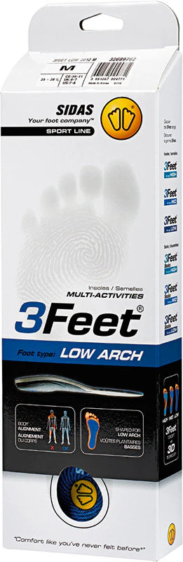 Sidas Insole 3Feet Low