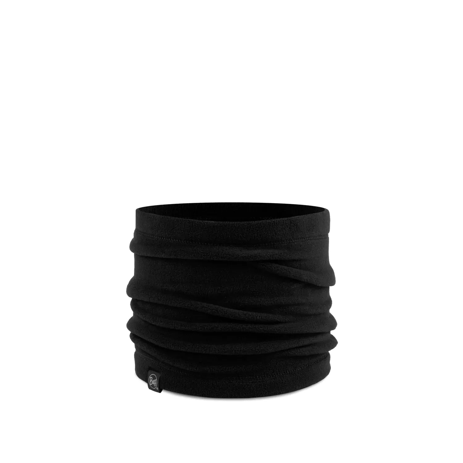 Buff Polar Neckwarmer One Size Solid Black