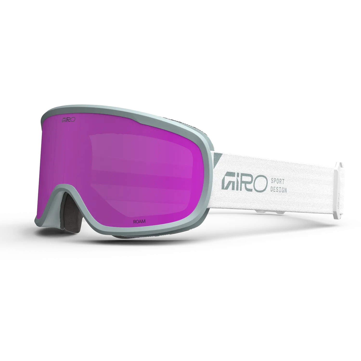 Giro Roam AF Snow Goggles Amber Pink Yellow Stacked White Sky Blue