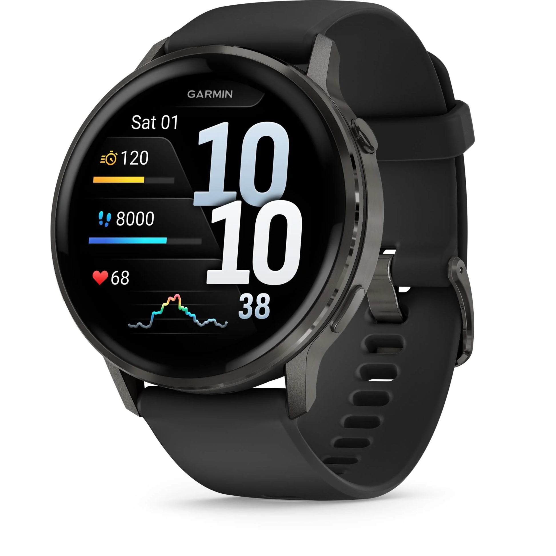 Garmin Venu 4 GPS Watch Slate Bezel