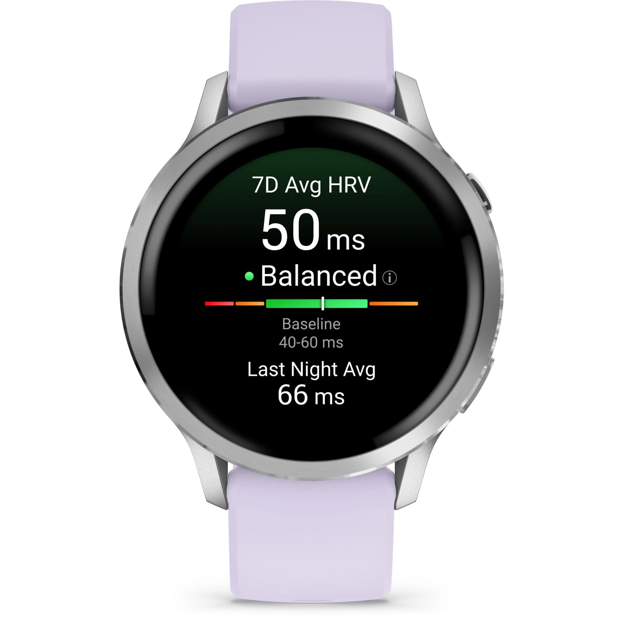 Garmin Venu 4 GPS Watch Silver Bezel
