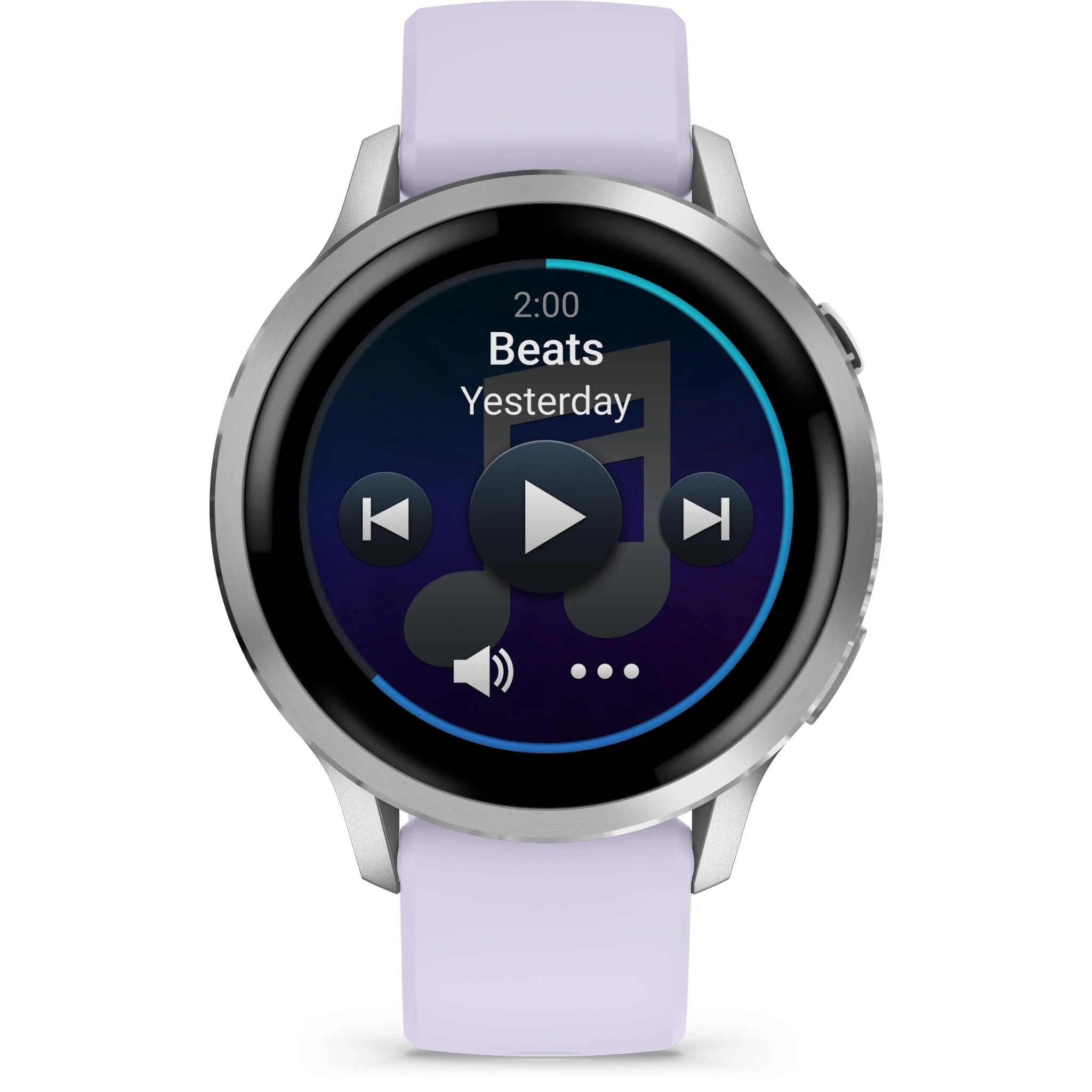 Garmin Venu 4 GPS Watch Silver Bezel