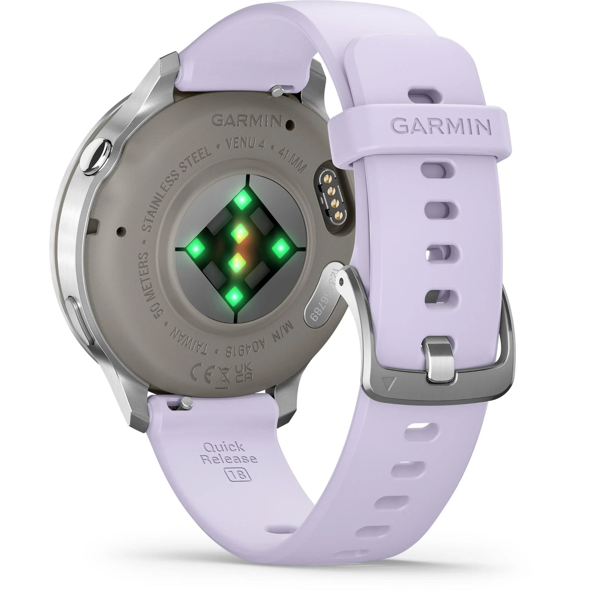 Garmin Venu 4 GPS Watch Silver Bezel