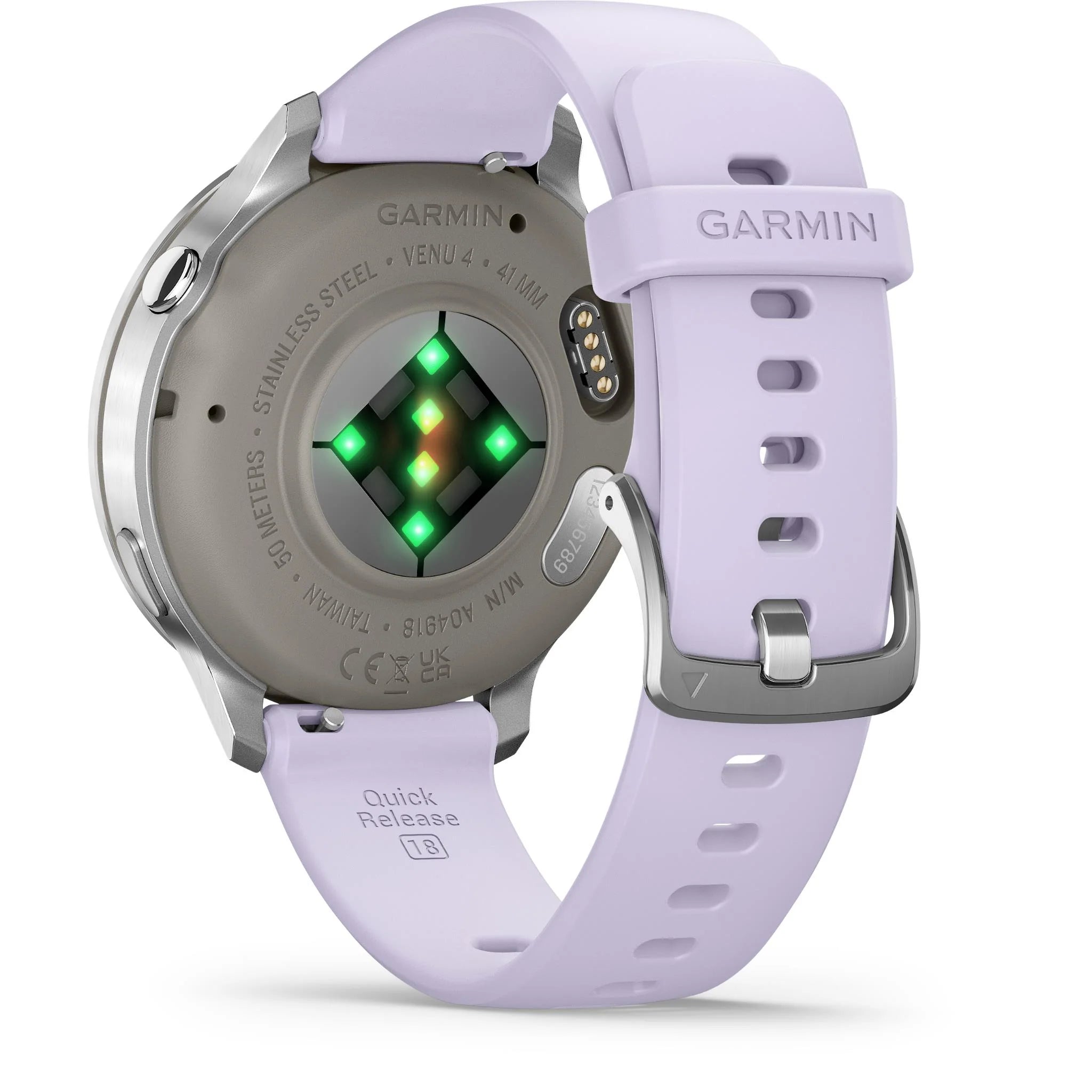 Garmin Venu 4 GPS Watch Silver Bezel