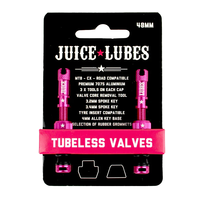 Juice Lubes Tubeless Valves (Pair)