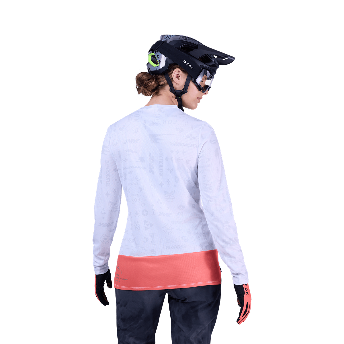 Fox Womens Ranger LS Jersey Lunar SE