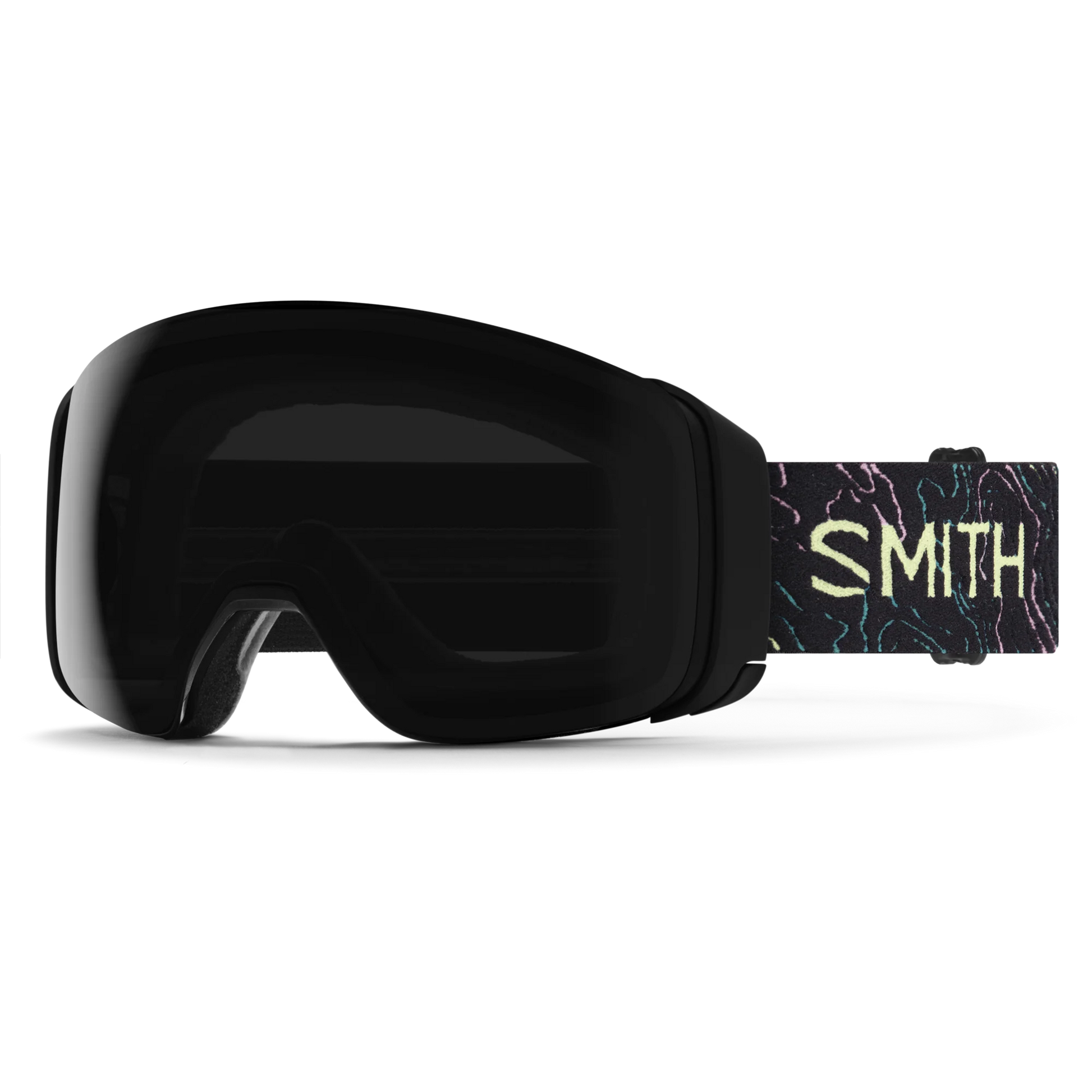 Smith 4D Mag Low Bridge Fit Ski Goggle CP Sun Black St Blue Sensor Mirror Marion Haerty AC