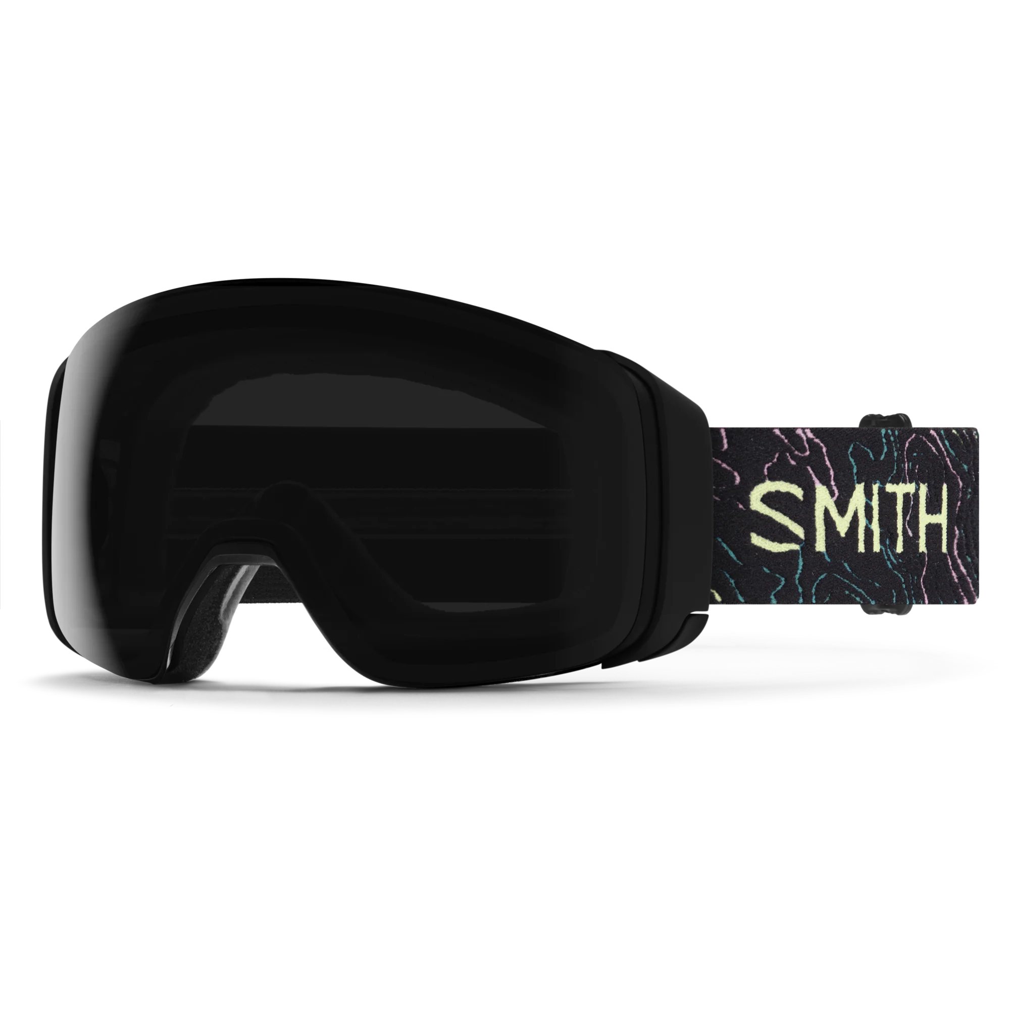 Smith 4D Mag Low Bridge Fit Ski Goggle CP Sun Black St Blue Sensor Mirror Marion Haerty AC