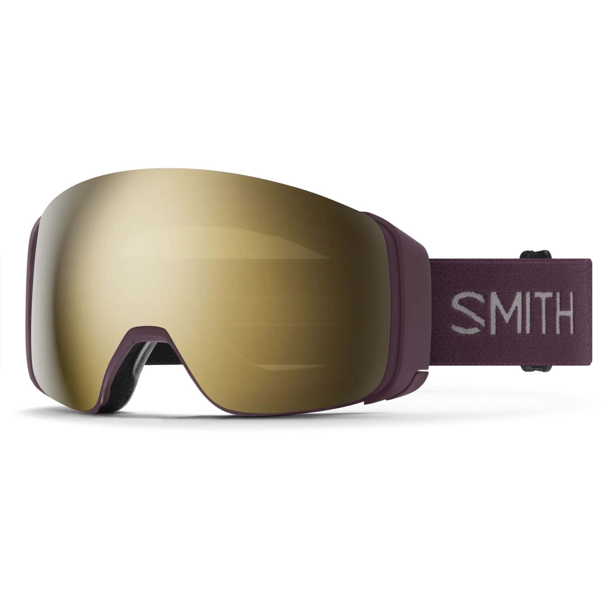 Smith 4D Mag Low Bridge Fit Ski Goggle CP Sun Black Gold Mirror St Blue Sensor Mirror Mystic