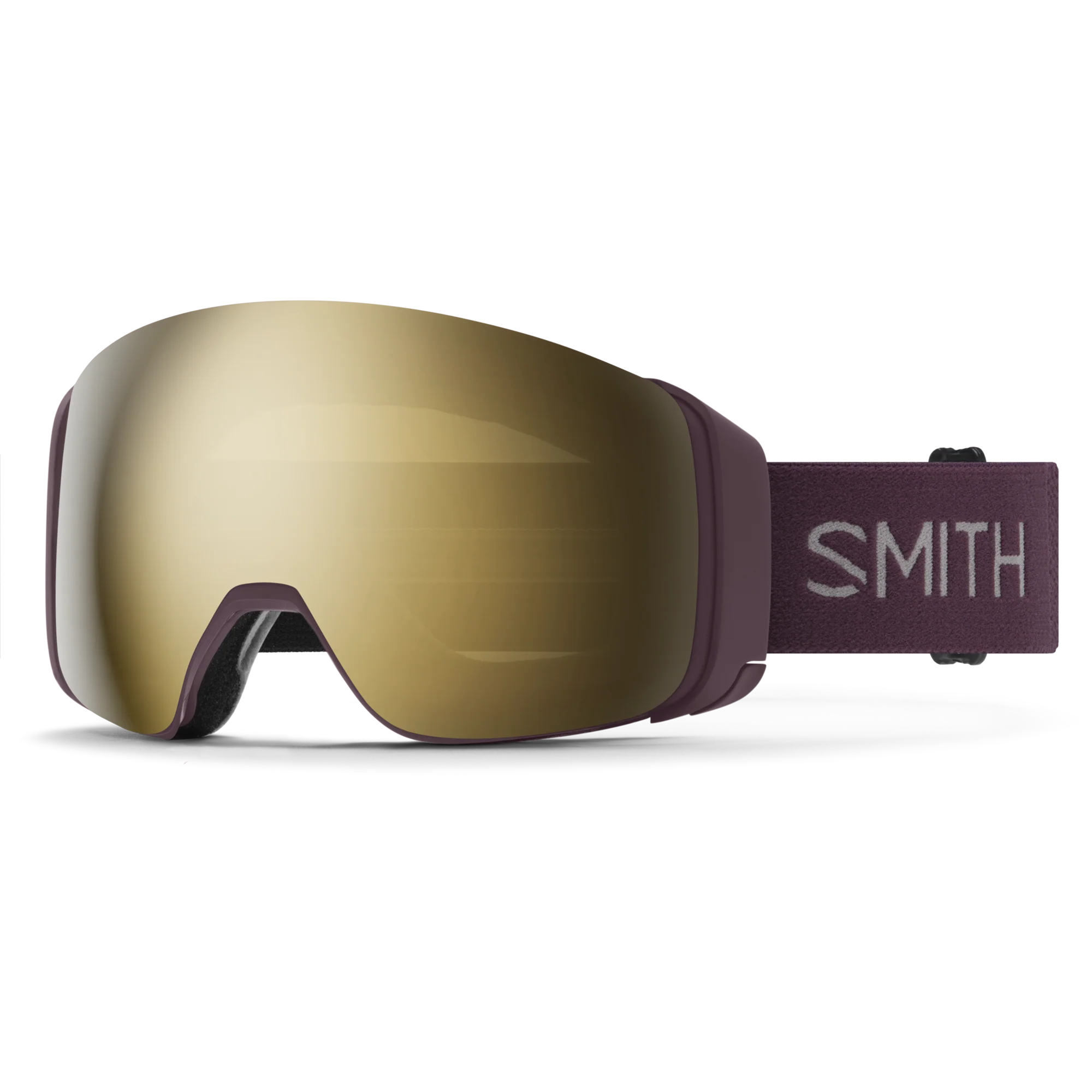 Smith 4D Mag Low Bridge Fit Ski Goggle CP Sun Black Gold Mirror St Blue Sensor Mirror Mystic